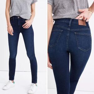 NEW Madewell Petite 10" High-Rise Skinny Jeans‎ in Hayes Wash, 24P